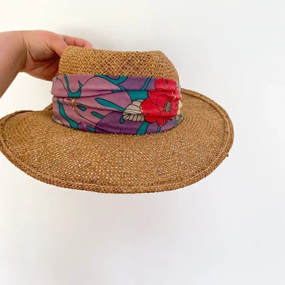 Vintage straw Panama hat